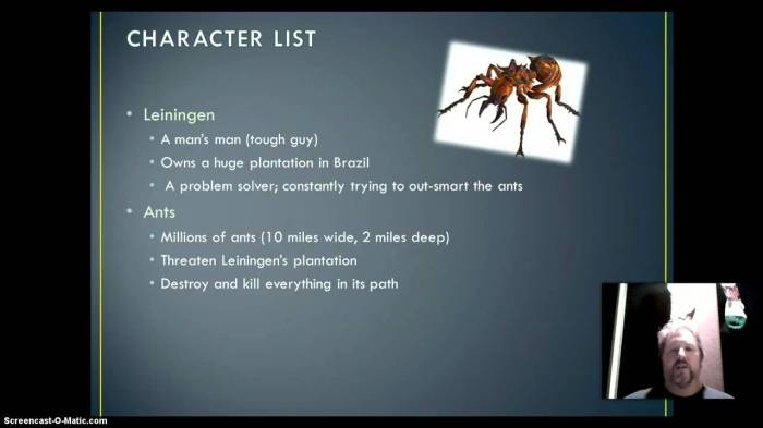 Leiningen versus the ants summary