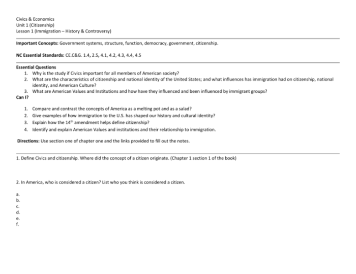 Immigration pathway to citizenship answer key