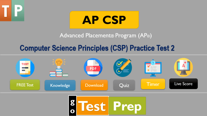 Ap computer science principles practice exam 1 answer key