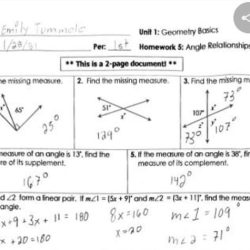 Unit 1 geometry basics answer key homework 2