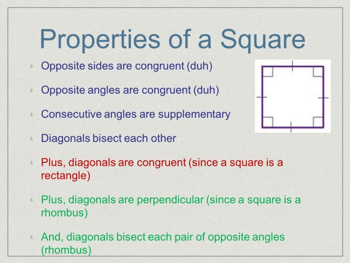 Rectangles rhombuses and squares worksheet answers